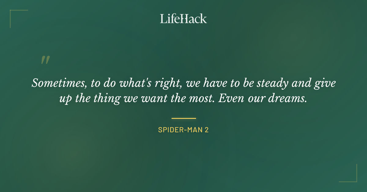 Quote by Spider-Man 2