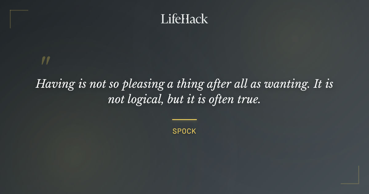 Quote by Spock