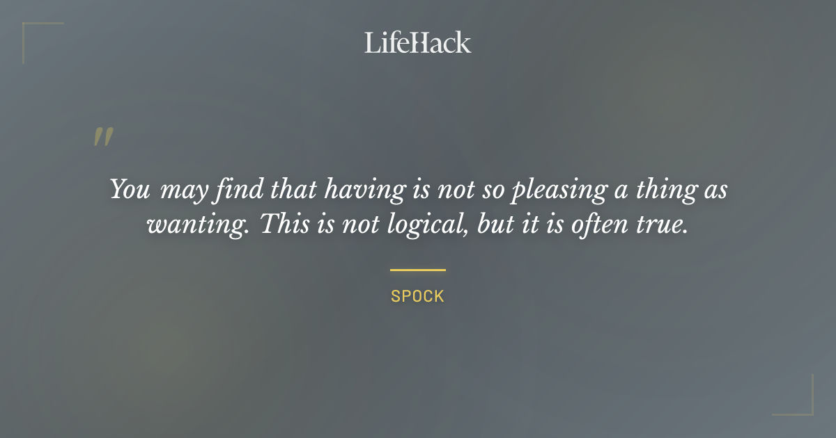Quote by Spock