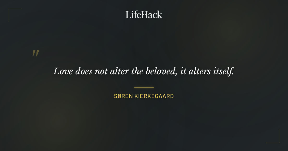 Quote by Søren Kierkegaard