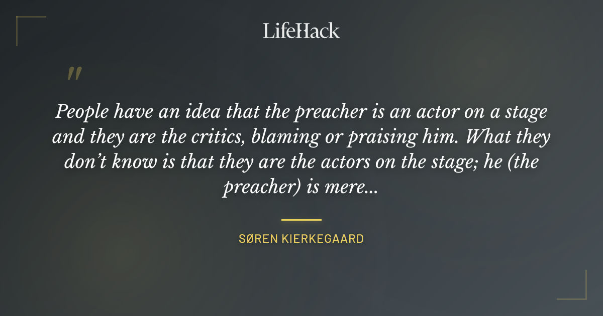 Quote by Søren Kierkegaard