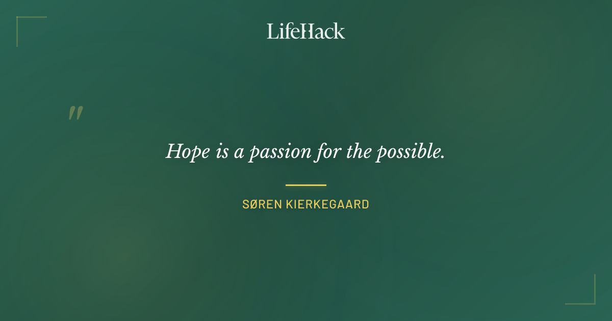 Quote by Søren Kierkegaard