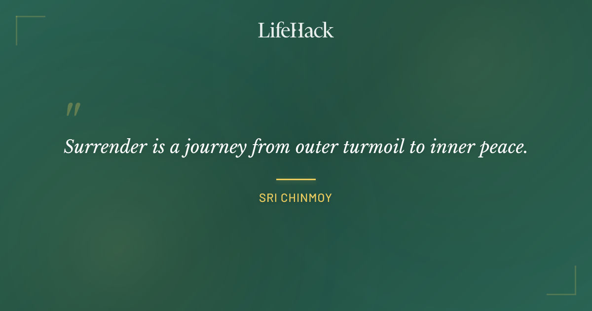 Quote by Sri Chinmoy