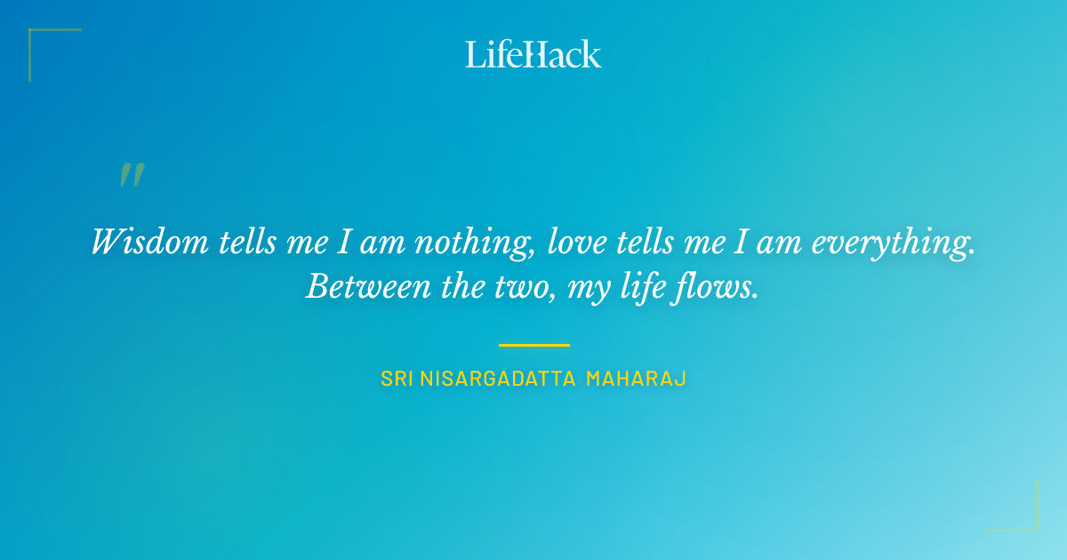 Quote by Sri Nisargadatta Maharaj