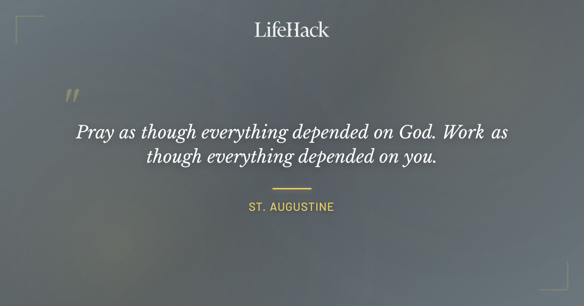 Quote by St. Augustine