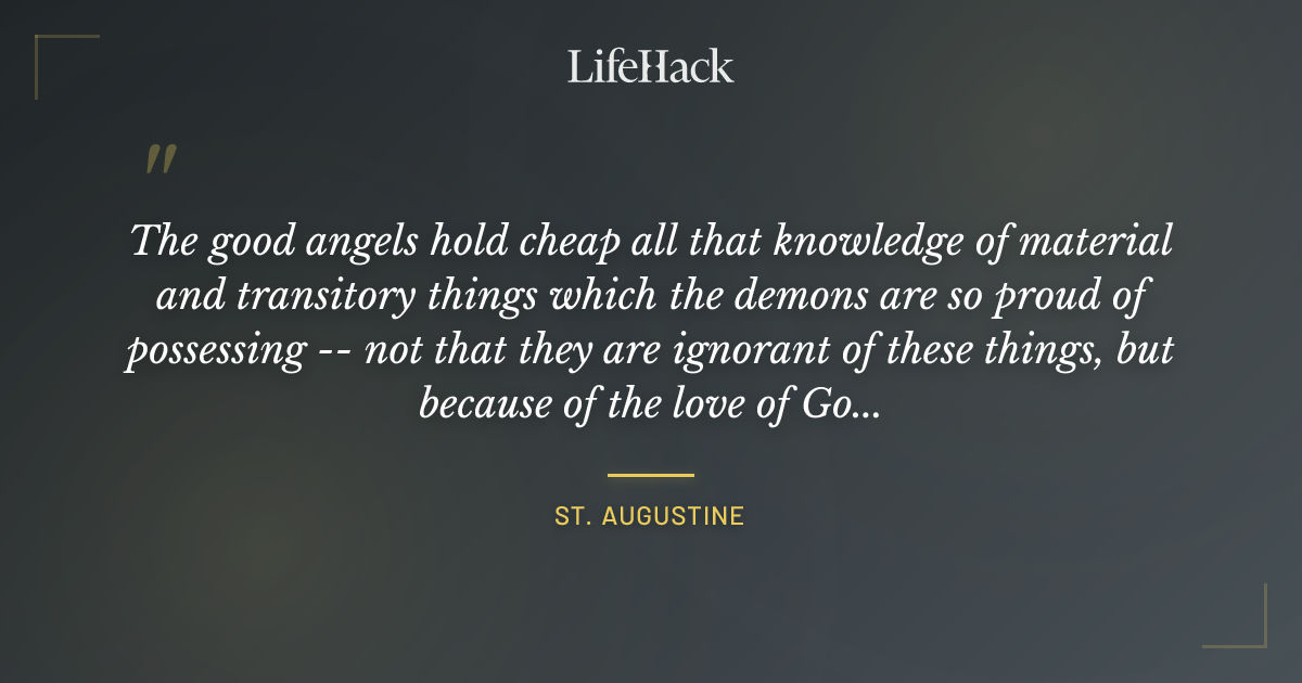 Quote by St. Augustine