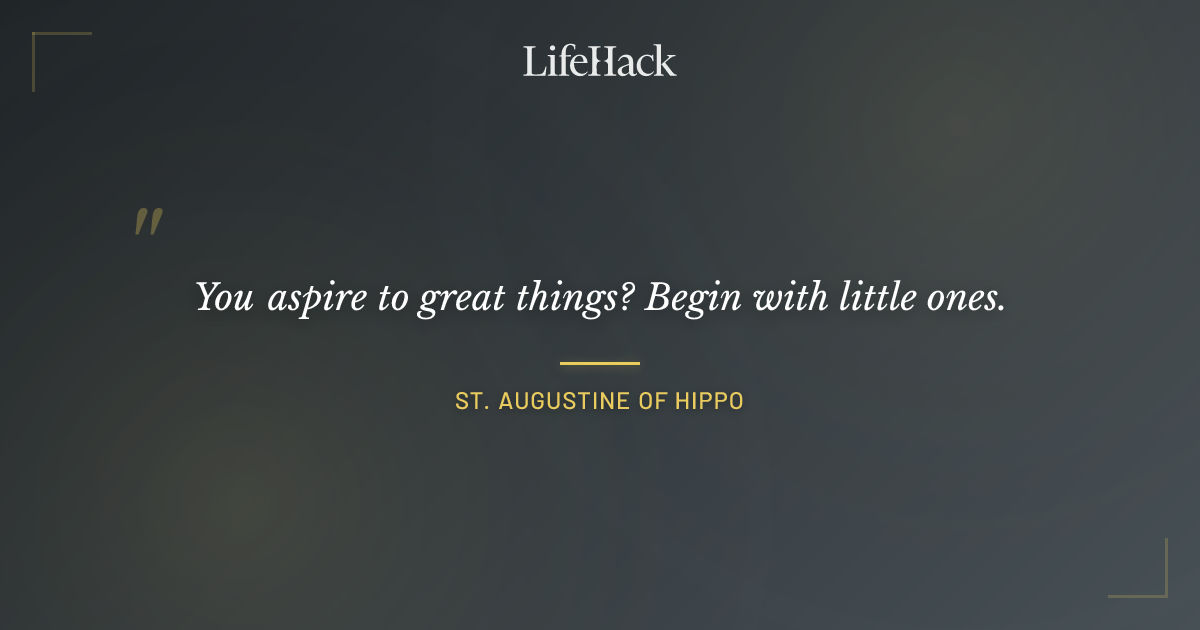 Quote by St. Augustine of Hippo