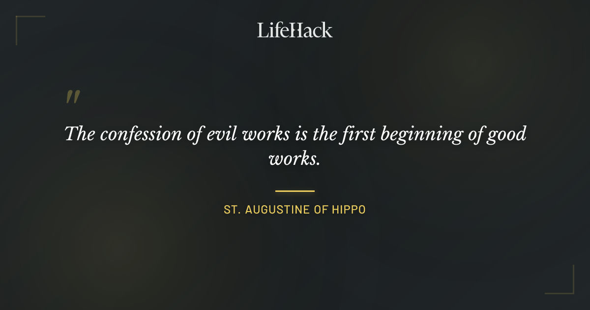 Quote by St. Augustine of Hippo