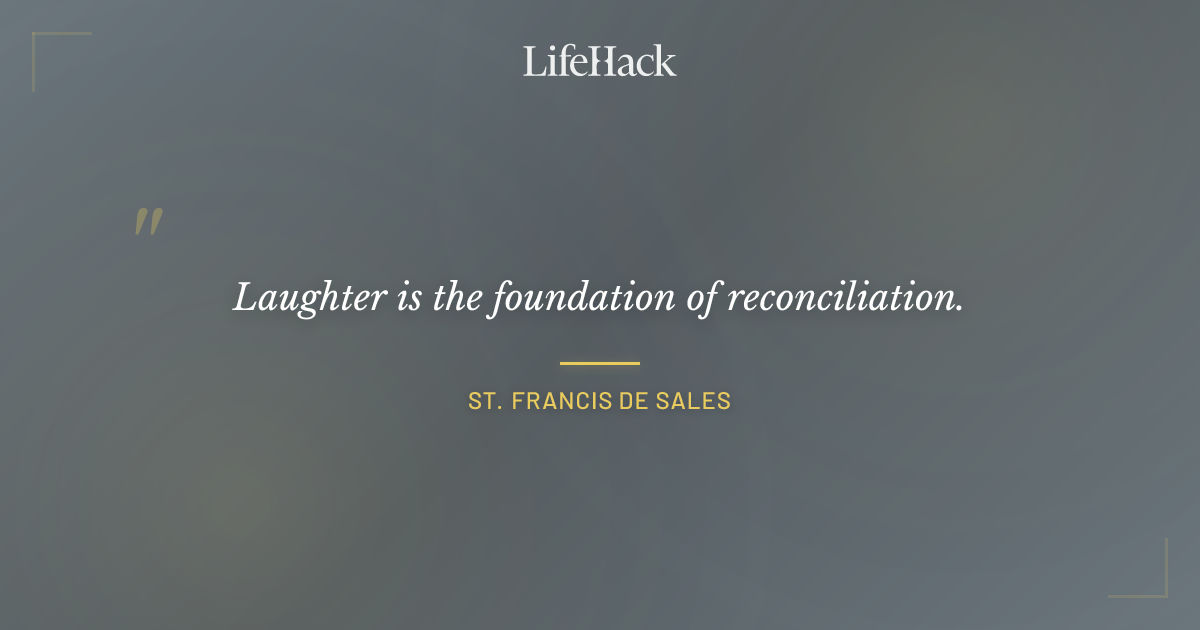 Quote by St. Francis de Sales