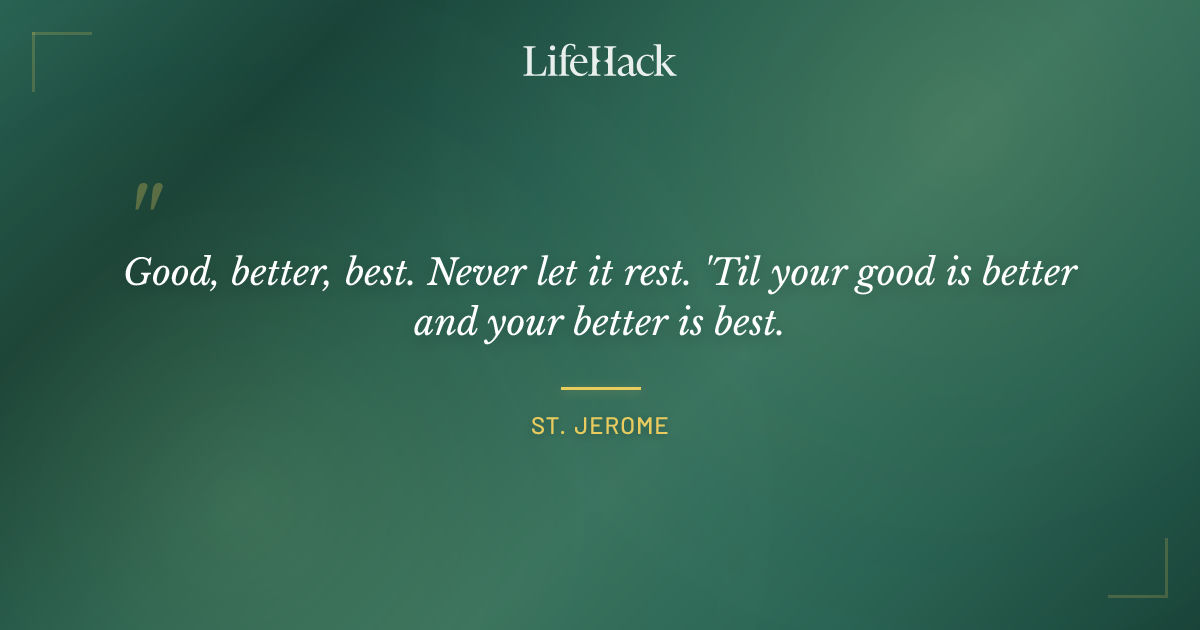 Quote by St. Jerome