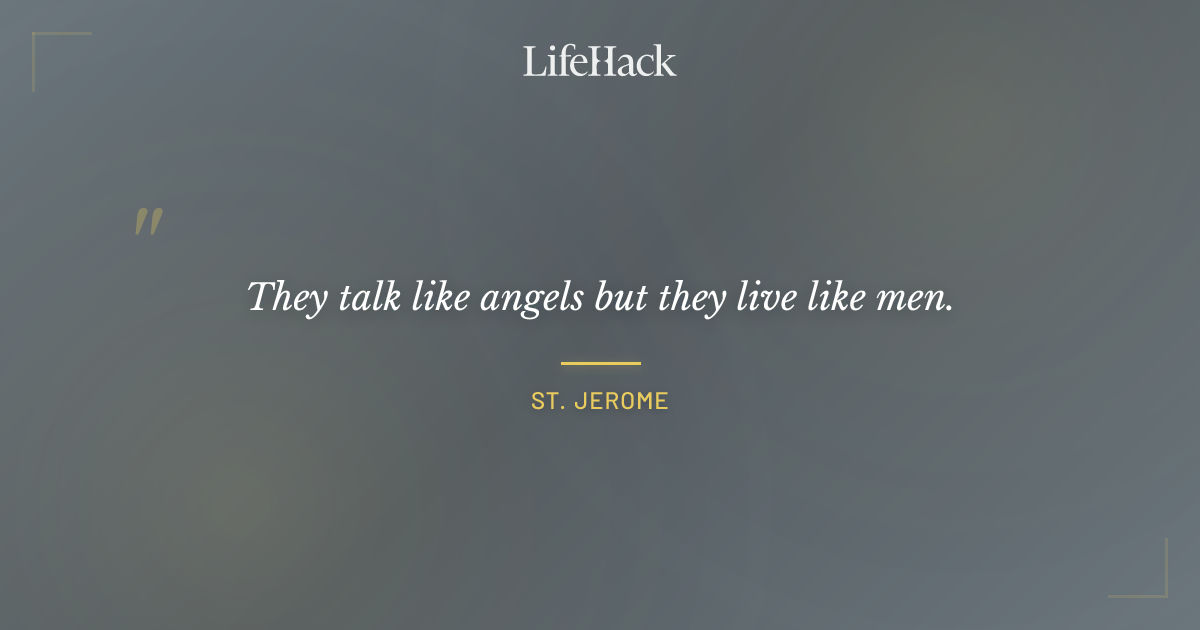 Quote by St. Jerome