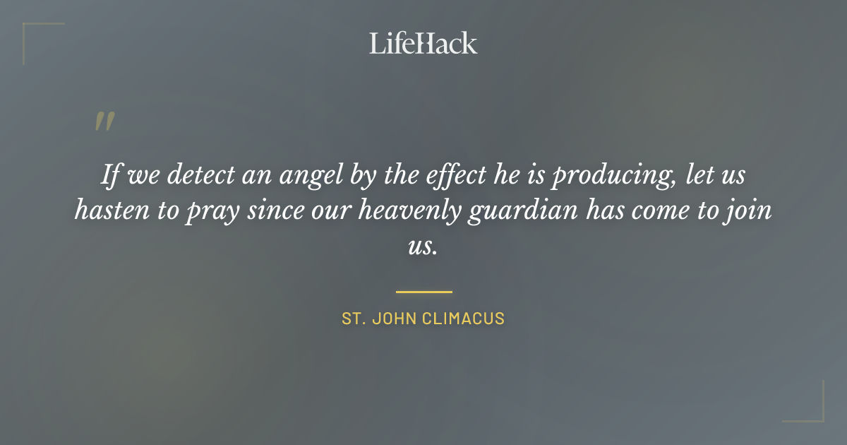 Quote by St. John Climacus