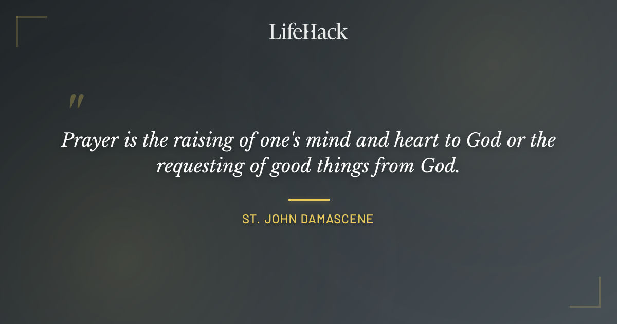 Quote by St. John Damascene