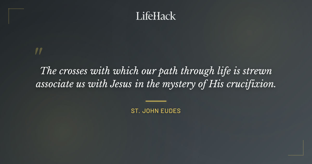 Quote by St. John Eudes