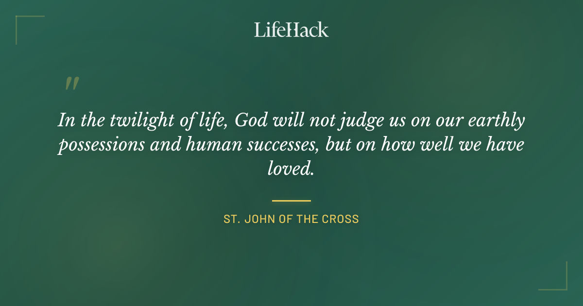 Quote by St. John of the Cross