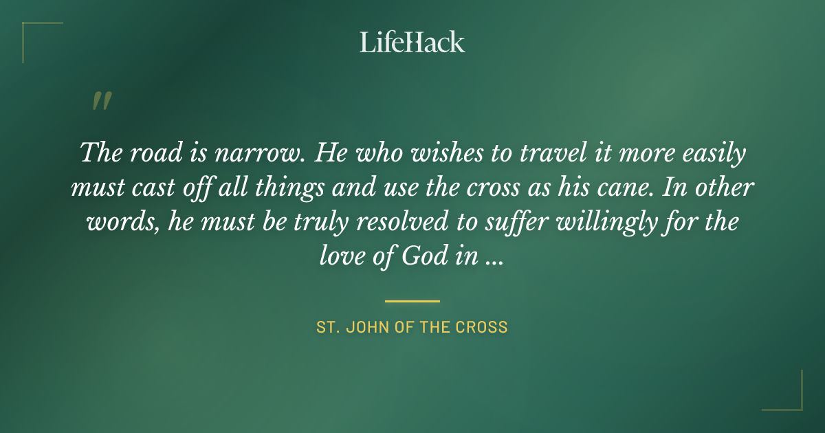 Quote by St. John of the Cross