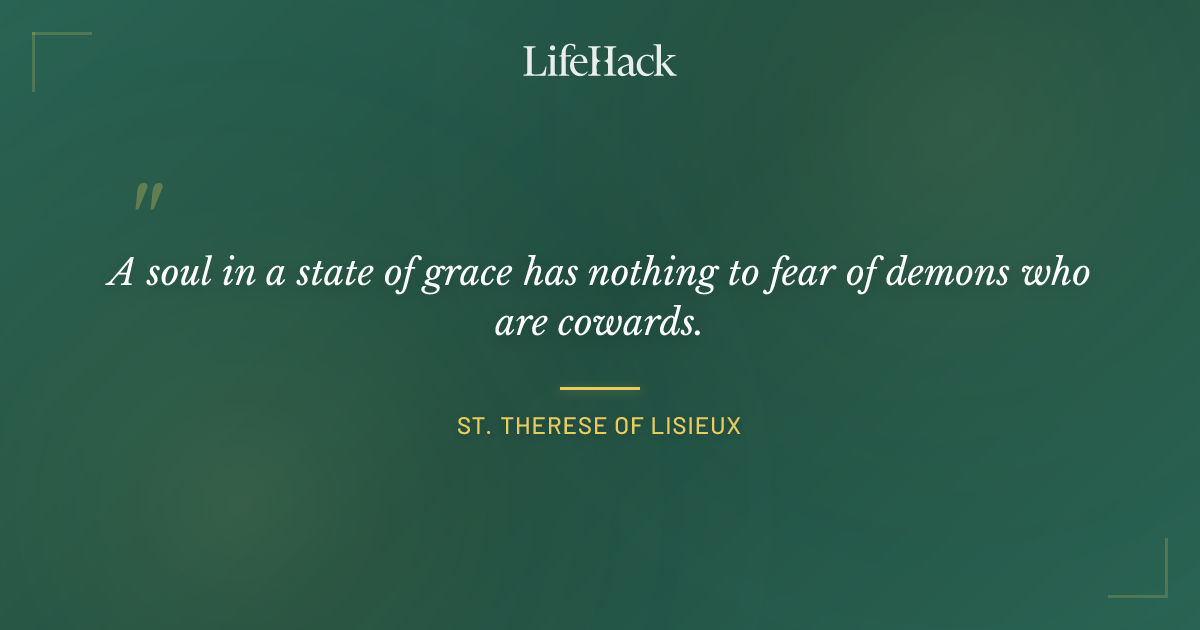 Quote by St. Therese of Lisieux
