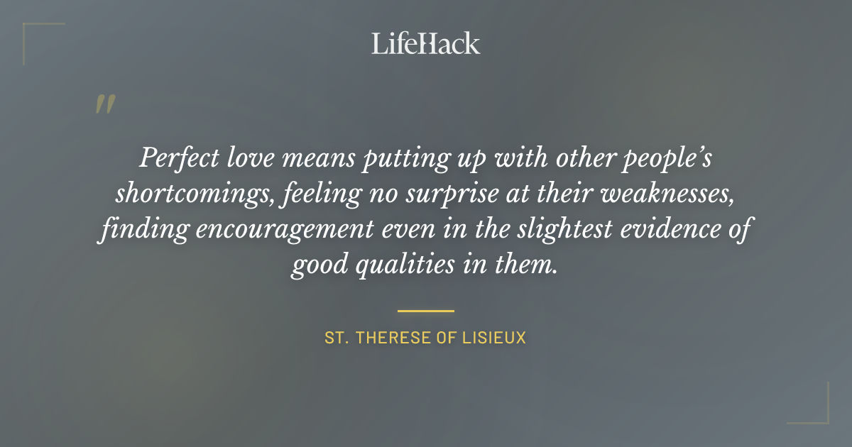 Quote by St. Therese of Lisieux