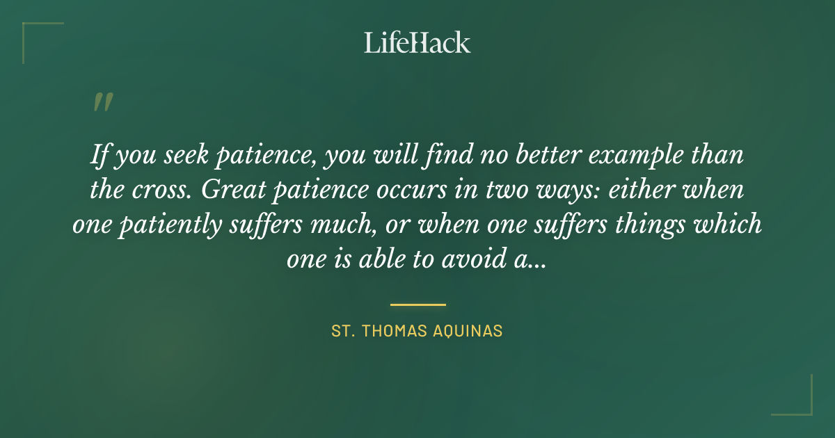 Quote by St. Thomas Aquinas