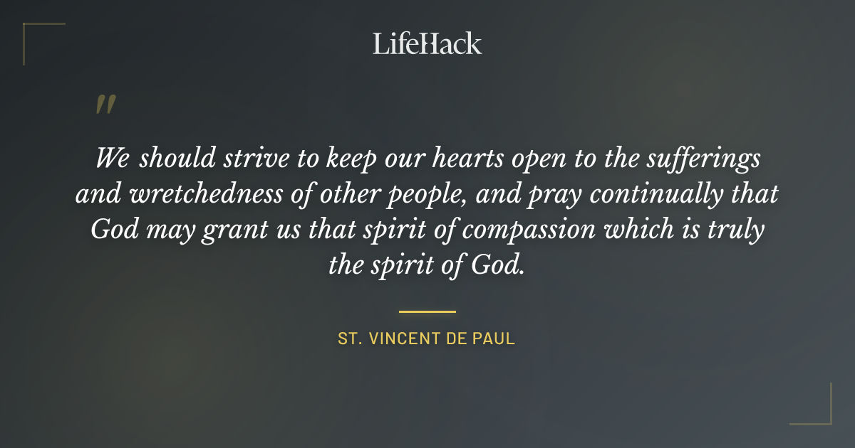 Quote by St. Vincent de Paul