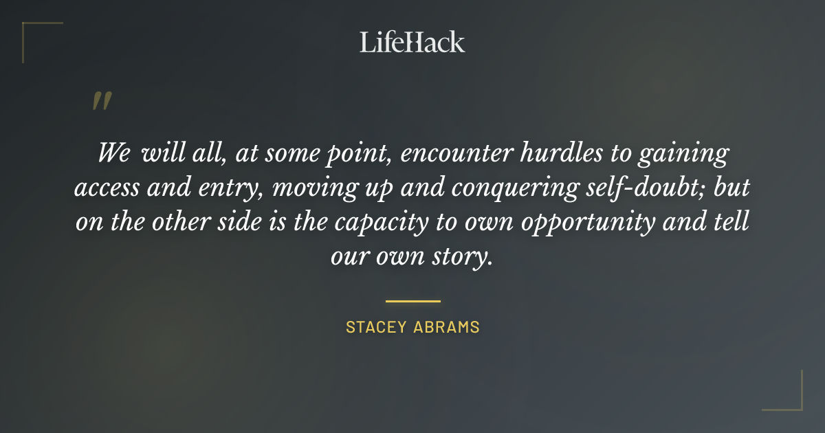 Quote by Stacey Abrams