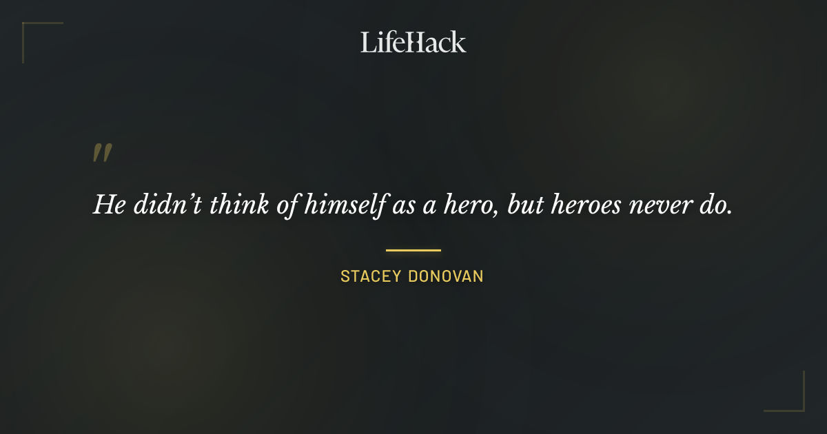 Quote by Stacey Donovan