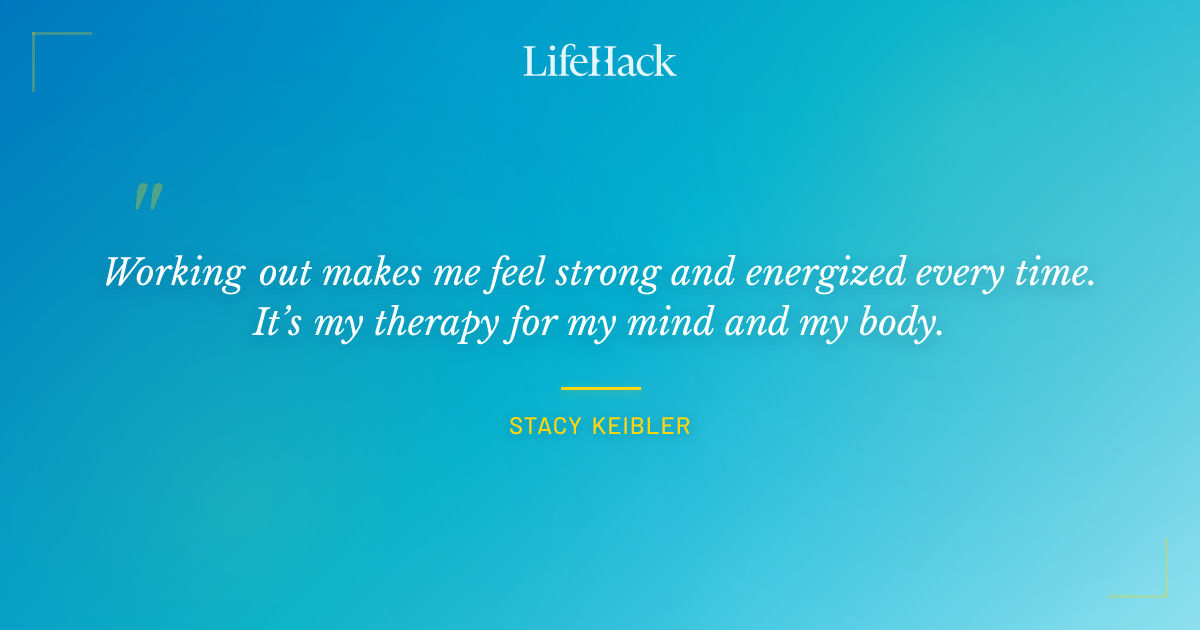 Quote by Stacy Keibler