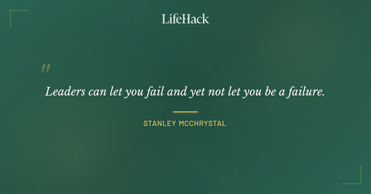 Quote by Stanley McChrystal