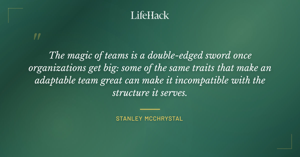 Quote by Stanley McChrystal