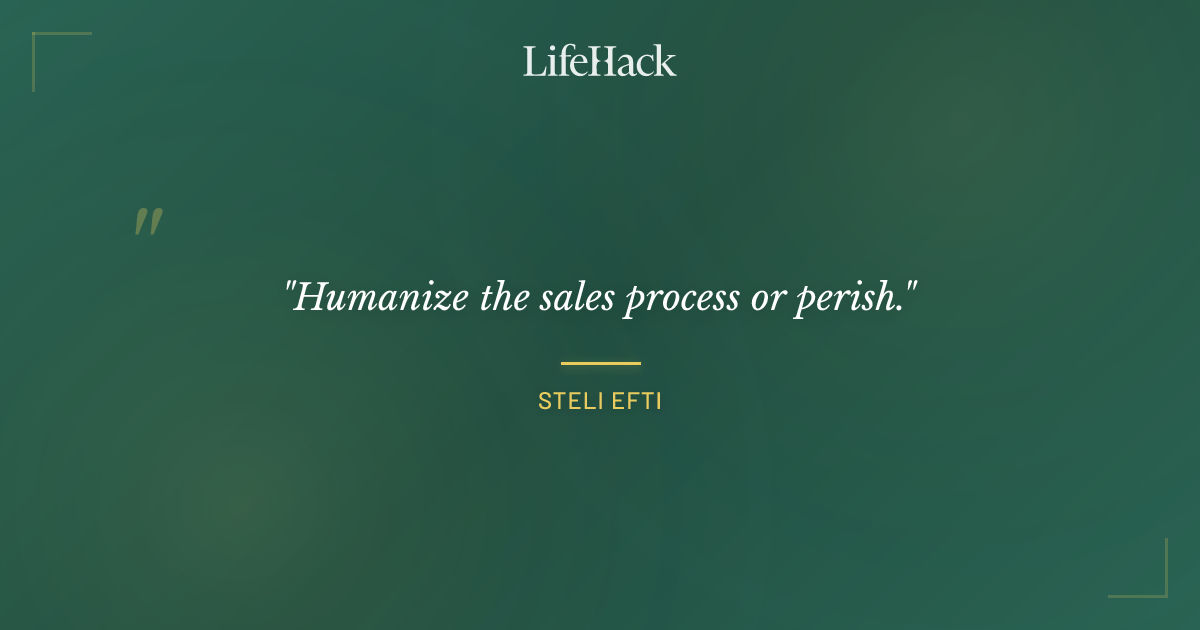 Quote by Steli Efti