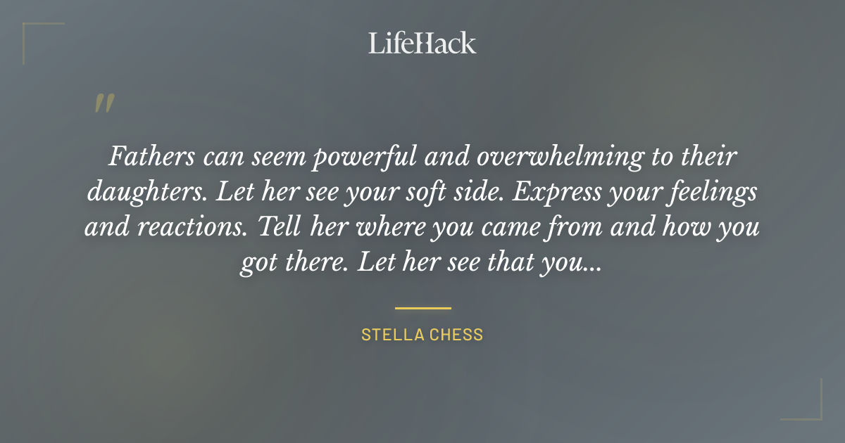 Quote by Stella Chess