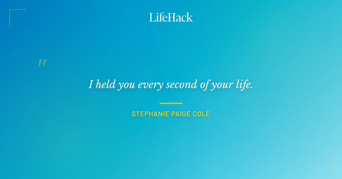 Quote by Stephanie Paige Cole