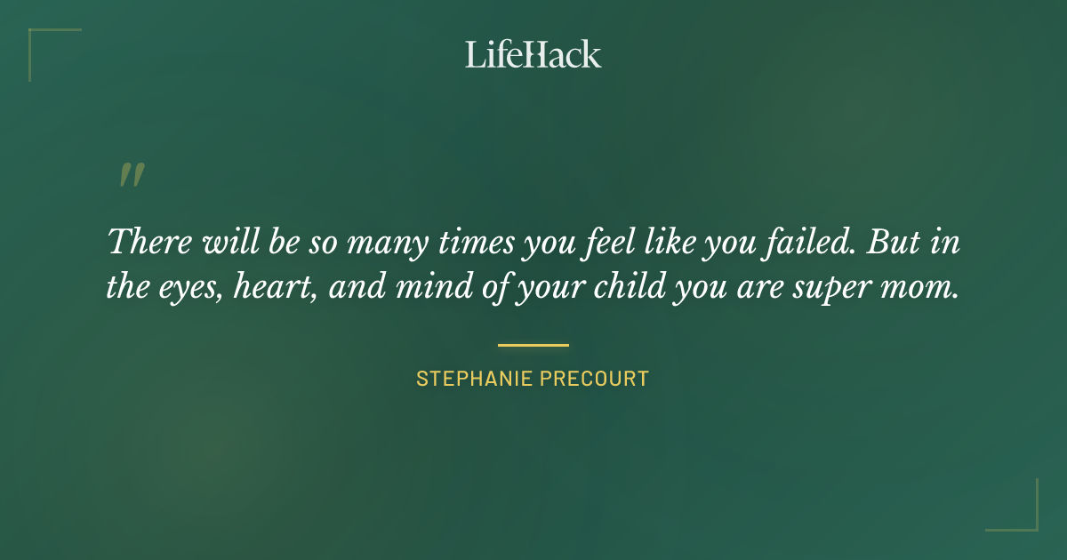 Quote by Stephanie Precourt