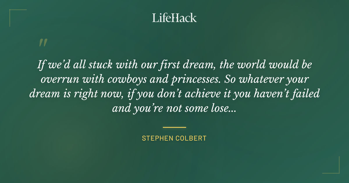 Quote by Stephen Colbert