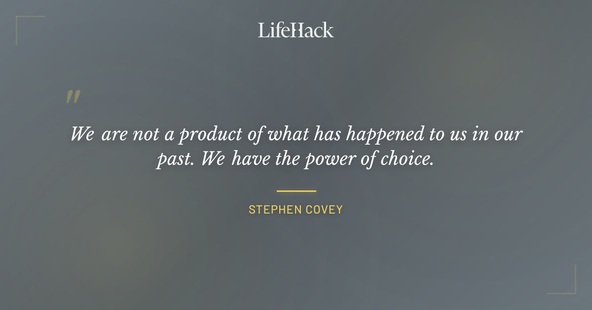 Quote by Stephen Covey