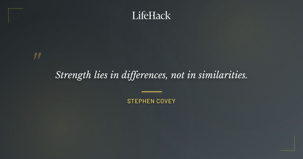Quote by Stephen Covey