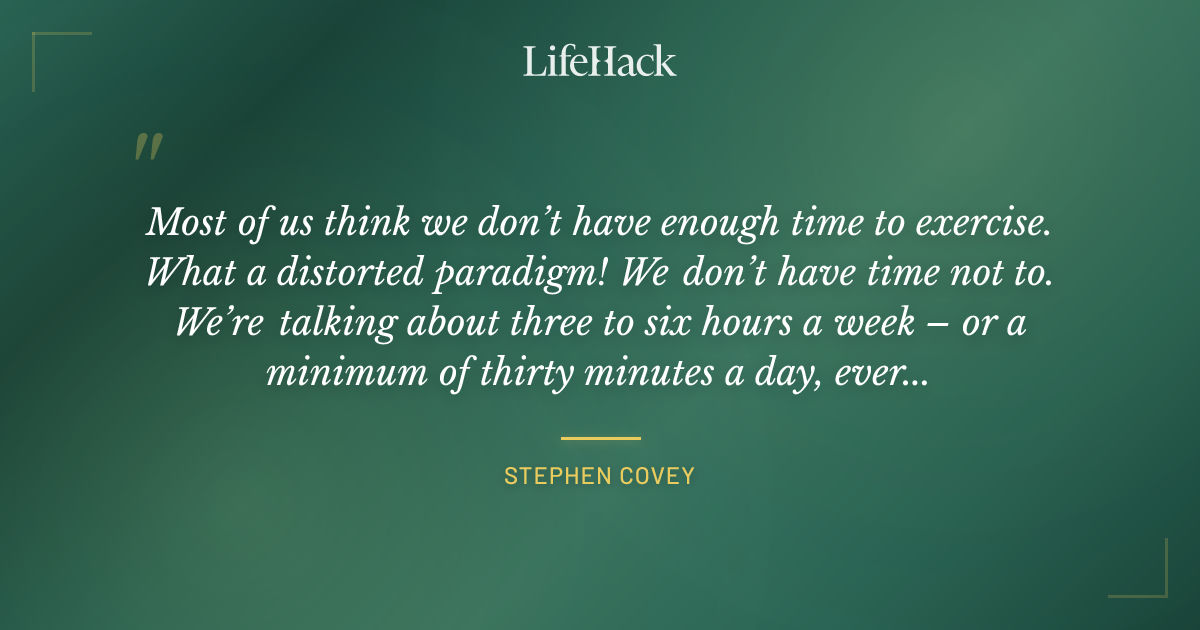 Quote by Stephen Covey