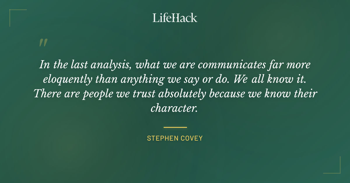 Quote by Stephen Covey