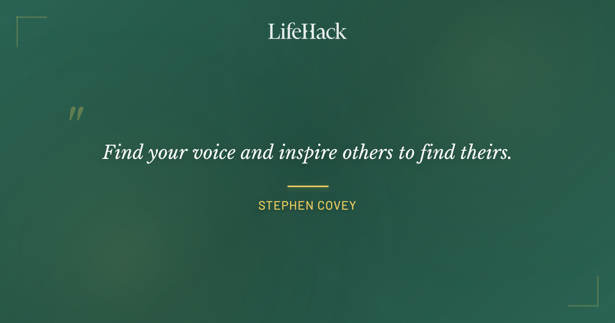 Quote by Stephen Covey