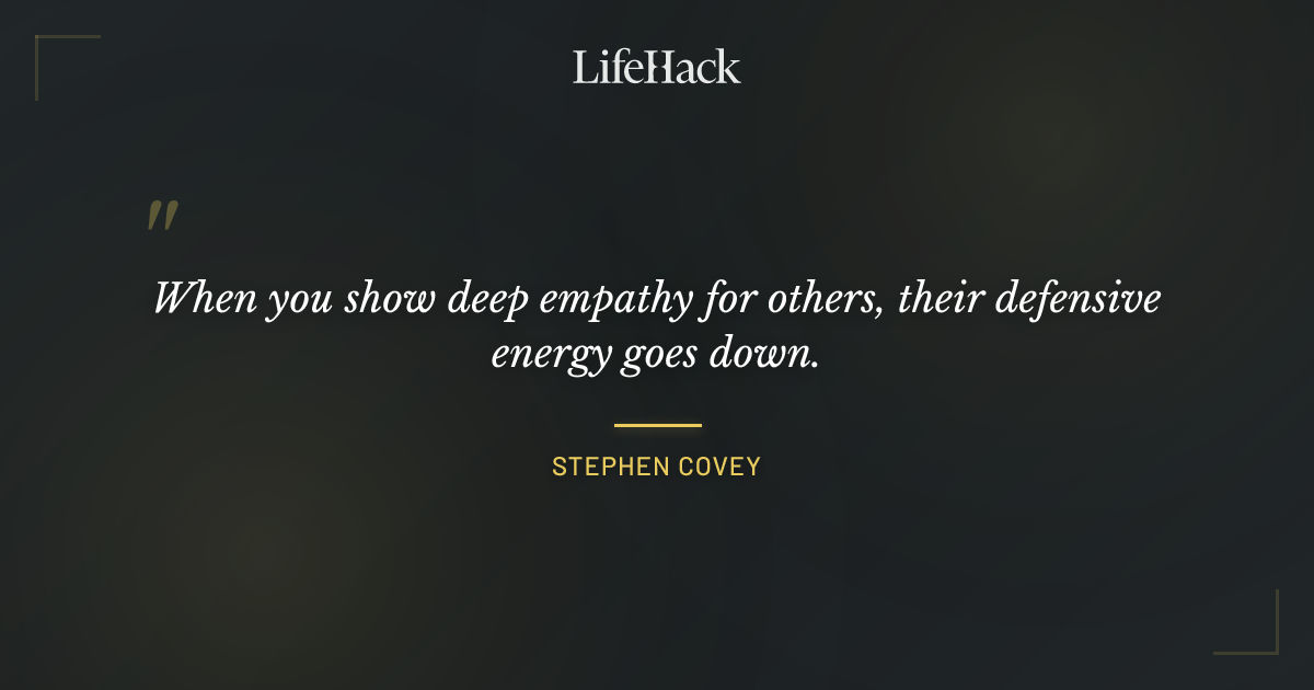 Quote by Stephen Covey