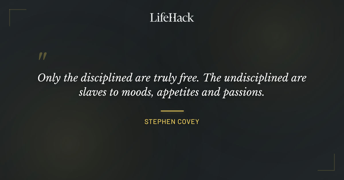 Quote by Stephen Covey