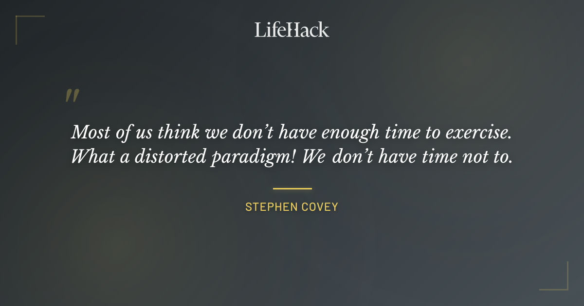 Quote by Stephen Covey