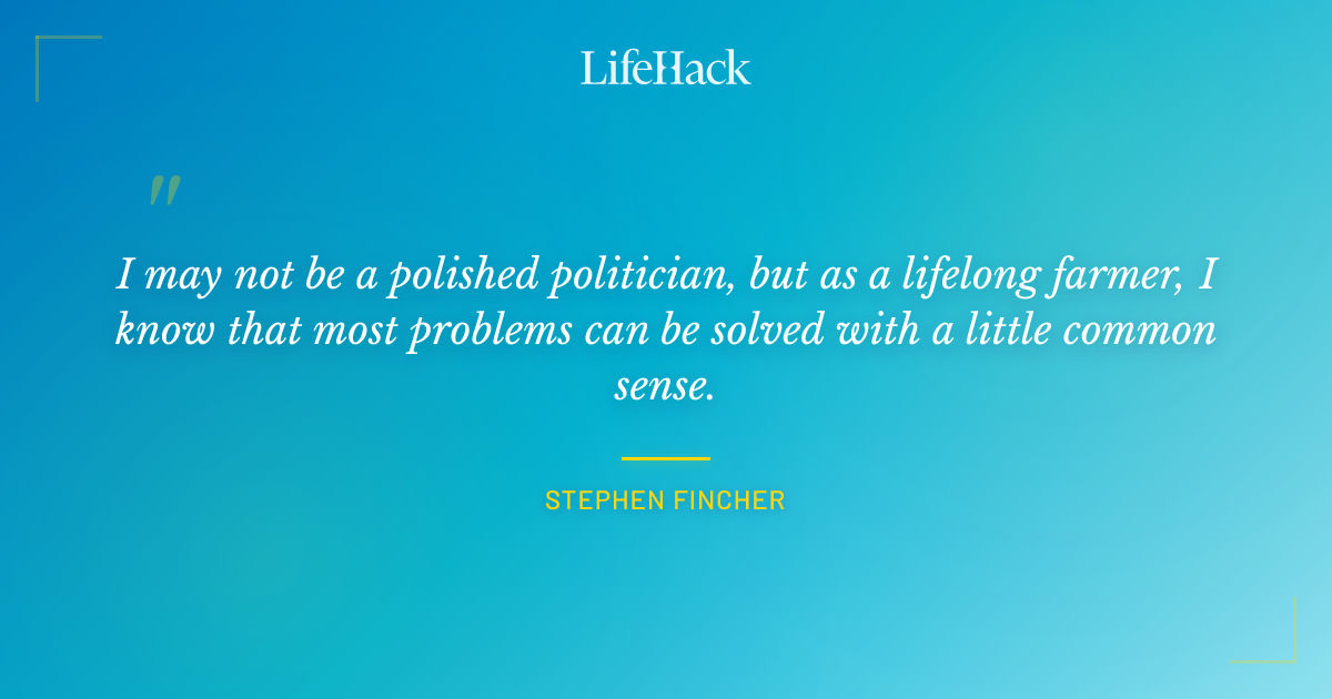 Quote by Stephen Fincher