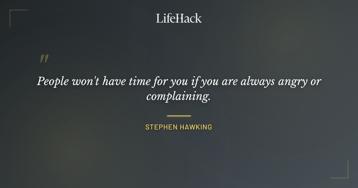 Quote by Stephen Hawking