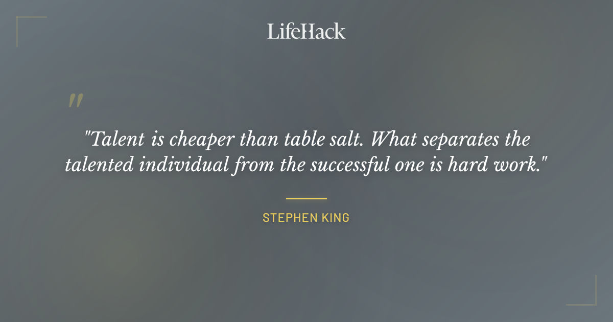 Quote by Stephen King