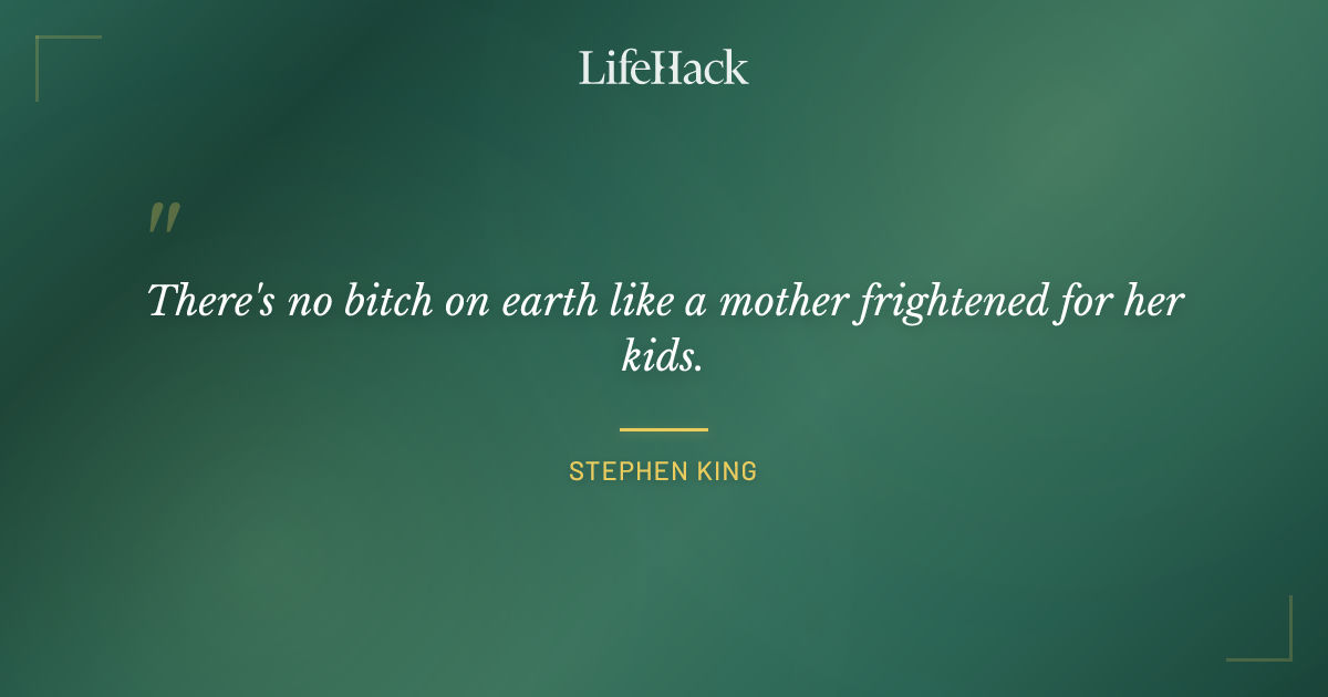 Quote by Stephen King