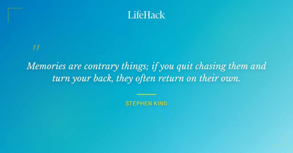 Quote by Stephen King