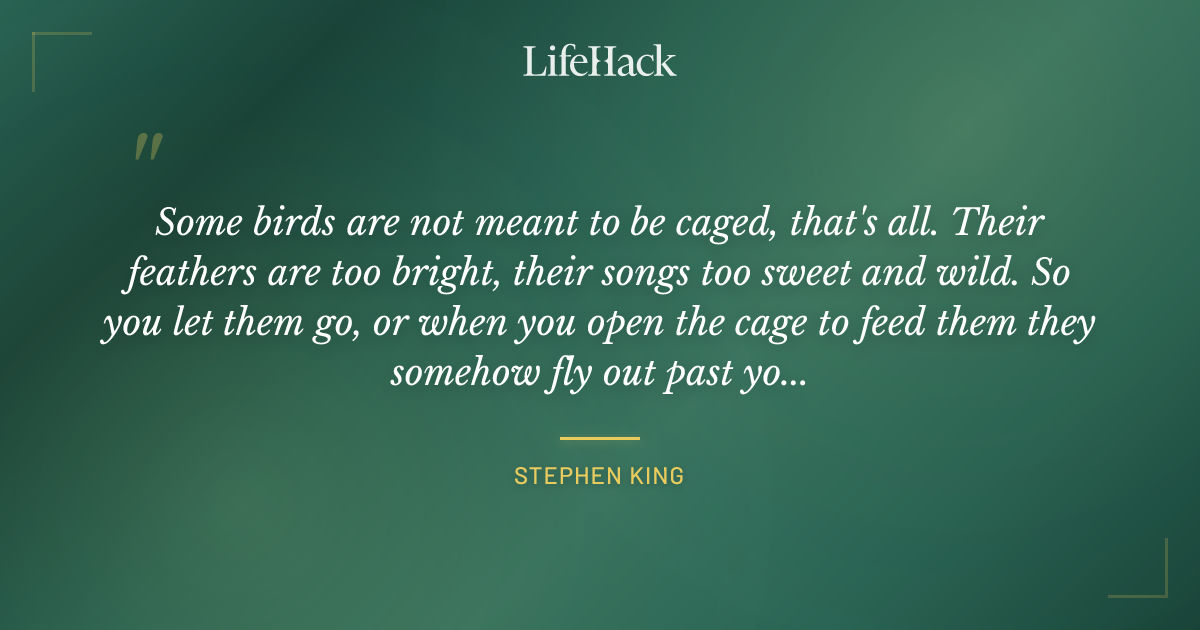 Quote by Stephen King
