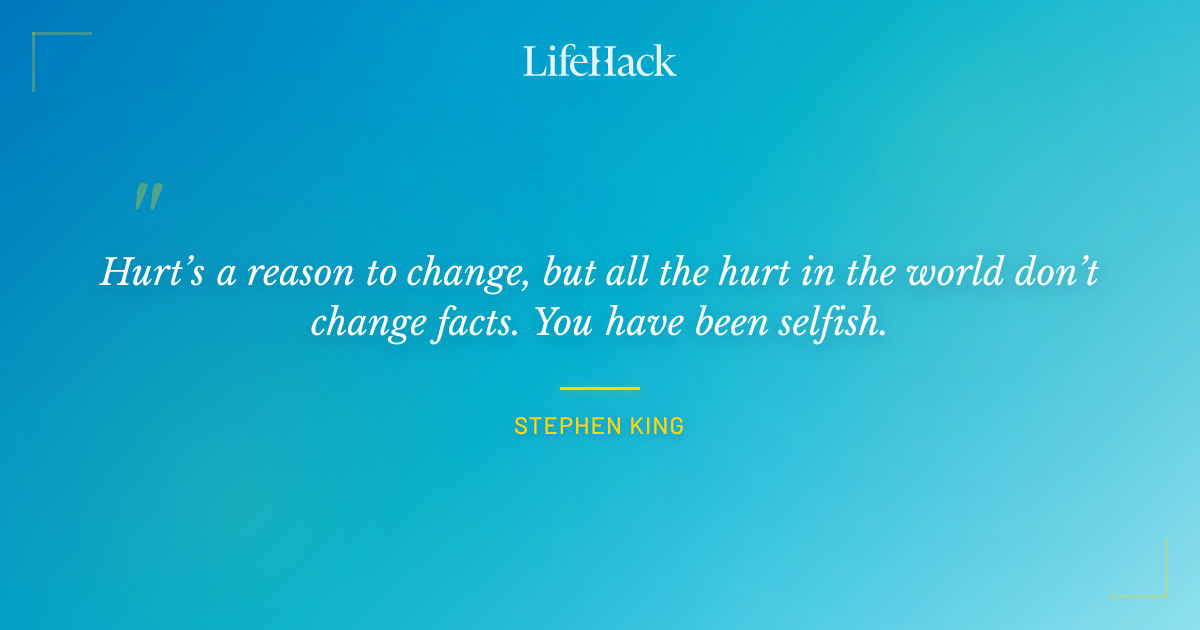 Quote by Stephen King