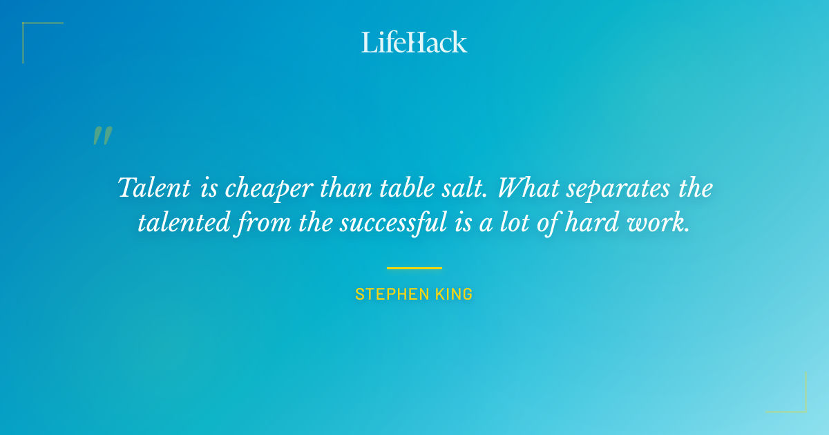 Quote by Stephen King